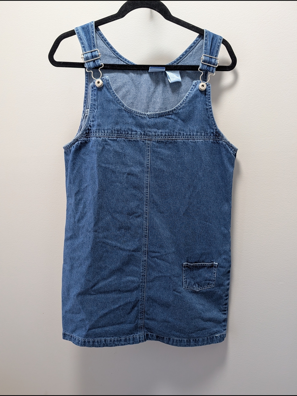 Vtg 725 Original Denim Jumper Dress